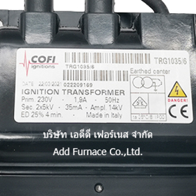 COFI ignitions TRE820 IGNITION TRANSFORMER